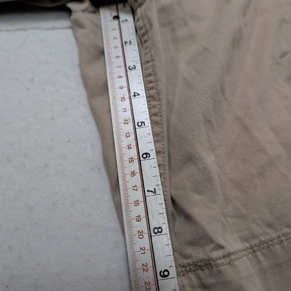 Men's The Foundry Supply Co. Cargo Shorts Waist 48 Beige - Picture 8 of 10